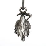 Milwaukee Leather MLB9050 ‘Grim Reaper’ Motorcycle Good Luck Bell | Key Chain Accessory for Bikers - Image 4