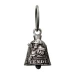 Milwaukee Leather MLB9051 ‘2nd Amendment Defender’ Motorcycle Good Luck Bell | Key Chain Accessory for Bikers