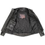 Milwaukee Leather USA MADE MLJKL5001 Women’s Black Foxy Premium Motorcycle Leather Jacket with Vents - Image 12