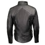 Milwaukee Leather USA MADE MLJKL5001 Women’s Black Foxy Premium Motorcycle Leather Jacket with Vents - Image 15