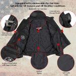 Milwaukee Leather USA MADE MLJKL5003 Women’s Black Serene Clean Cut Premium Motorcycle Leather Jacket - Image 5