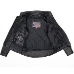 Milwaukee Leather USA MADE MLJKL5003 Women’s Black Serene Clean Cut Premium Motorcycle Leather Jacket - Image 12