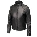 Milwaukee Leather USA MADE MLJKL5003 Women’s Black Serene Clean Cut Premium Motorcycle Leather Jacket - Image 14