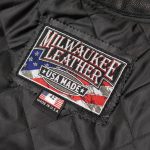Milwaukee Leather USA MADE MLJKM5001 Men’s Black Road Racer Premium Leather Motorcycle Jacket - Image 10