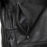 Milwaukee Leather USA MADE MLJKM5002 Men’s Black Air Stream Vented Premium Leather Motorcycle Jacket with Side Laces - Image 11