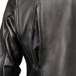 Milwaukee Leather USA MADE MLJKM5008 Men’s Black Revolve Premium Leather Vented Motorcycle Jacket - Image 9