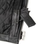 Milwaukee Leather USA MADE MLJKM5009 Men’s Black The Dean Premium Leather Throwback Motorcycle Jacket - Image 10
