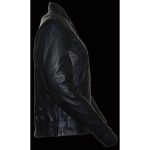 Milwaukee Leather ML2500 Women’s Reflective Star Riveted Black Leather Jacket - Image 6
