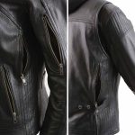 Milwaukee Leather Women’s Vented Racer Leather Jacket with Removable Hoodie MLL2501 - Image 10