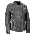 Milwaukee Leather MLL2505 Women’s Lightweight Vintage Cafe Racer Jacket with Racing Stripes - Image 4