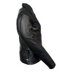 Milwaukee Leather MLL2510 Ladies Black Leather Vented Jacket With Side Buckles - Image 5