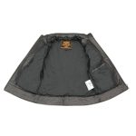 Milwaukee Leather MLL2526 Women’s ‘Elegant’ Distressed Gray Detail Laced Leather Jacket - Image 5