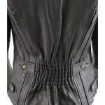 Milwaukee Leather MLL2530 Women’s Vented Black Leather Scooter Jacket - Image 6