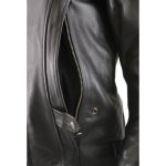 Milwaukee Leather MLL2530 Women’s Vented Black Leather Scooter Jacket - Image 10
