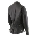 Milwaukee Leather MLL2530 Women’s Vented Black Leather Scooter Jacket - Image 12