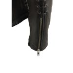 Milwaukee Leather MLL2535 Women’s Black Leather Lightweight Scuba Racer Jacket - Image 10