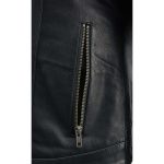 Milwaukee Leather MLL2545 Women’s Lightweight Black Leather Jacket with Removable Hoodie - Image 7