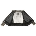 Milwaukee Leather MLL2550 Women’s Scooter Distressed Grey Leather Motorcycle Riding Vented Jacket - Image 4