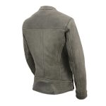 Milwaukee Leather MLL2550 Women’s Scooter Distressed Grey Leather Motorcycle Riding Vented Jacket - Image 8