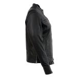 Milwaukee Leather MLL2551 Women’s Scooter Black Leather Vented Lightweight Triple Stitch Motorcycle Jacket - Image 14