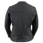 Milwaukee Leather MLL2552 Women’s Premium Black Leather Motorcycle Rider Jacket w/ Cool-Tec Leather Treatement - Image 5