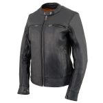 Milwaukee Leather MLL2552 Women’s Premium Black Leather Motorcycle Rider Jacket w/ Cool-Tec Leather Treatement - Image 12