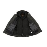 Milwaukee Leather MLL2555 Women’s Black 3/4 Hooded Leather Jacket with Side Stretch - Image 9