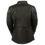 Milwaukee Leather MLL2560 Women’s Black 3/4 Length Gator Embossed Leather Jacket - Image 2