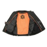Milwaukee Leather MLL2565 Women’s Black Fringed Lightweight Leather Racer Motorcycle Jacket - Image 5