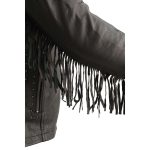 Milwaukee Leather MLL2565 Women’s Black Fringed Lightweight Leather Racer Motorcycle Jacket - Image 10