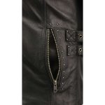 Milwaukee Leather MLL2565 Women’s Black Fringed Lightweight Leather Racer Motorcycle Jacket - Image 11