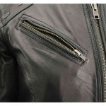 Milwaukee Leather MLL2565 Women’s Black Fringed Lightweight Leather Racer Motorcycle Jacket - Image 12