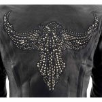Milwaukee Leather MLL2570 Women’s Black ‘Phoenix Embroidered’ Leather Motorcycle Jacket - Image 2