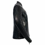 Milwaukee Leather MLL2570 Women’s Black ‘Phoenix Embroidered’ Leather Motorcycle Jacket - Image 6