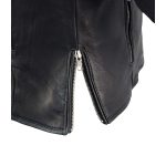 Milwaukee Leather MLL2581 Women’s Black ‘Classic’ Leather Lightweight Long Length Vented Jacket - Image 8