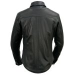 Milwaukee Leather MLL2600 Women’s Black Premium Leather Shirt Style Jacket w/ Removable Liner - Image 2