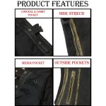 Milwaukee Leather MLL4526 Women’s Distress Grey Leather Motorcycle Rider Vest- Stretch Side Panel W/ Lacing Detail - Image 4