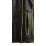 Milwaukee Leather MLL4527 Women’s Stretch Side Panel Distress Brown Leather Motorcycle Rider Vest w/ Lacing Detail - Image 8