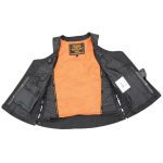 Milwaukee Leather MLL4532 Women’s Side Laced Premium Black Leather Motorcycle Rider Vest w/ Cool-Tec Leather Treatement - Image 5