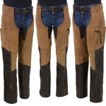 Milwaukee Leather MLL6504 Women’s 2-Tone Beige with Black Motorcycle Leather Riding Chaps - Image 6