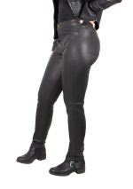 Milwaukee Leather MLL6690 ‘Sandy’ Women’s Black Lambskin Stretch Leather Pants - Image 10