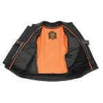 Milwaukee Leather MLM1502 Men’s Black Premium Leather Vented Motorcycle Biker Jacket w/ Cool-Tec Leather Treatment Tech - Image 5