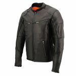 Milwaukee Leather MLM1502 Men’s Black Premium Leather Vented Motorcycle Biker Jacket w/ Cool-Tec Leather Treatment Tech - Image 12