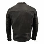 Milwaukee Leather MLM1502 Men’s Black Premium Leather Vented Motorcycle Biker Jacket w/ Cool-Tec Leather Treatment Tech - Image 4