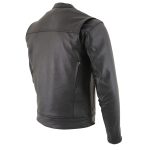 Milwaukee Leather MLM1506 Men’s Black Premium Leather Motorcycle Jacket w/ Utility Pockets Cool-Tec Leather Treatement - Image 14