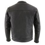 Milwaukee Leather MLM1506 Men’s Black Premium Leather Motorcycle Jacket w/ Utility Pockets Cool-Tec Leather Treatement - Image 13