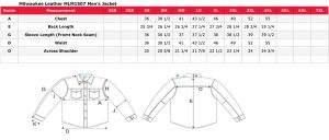 Milwaukee Leather MLM1507 Men’s Black ‘Super-Clean’ Sport Style Biker Jacket - Image 6