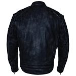 Milwaukee Leather MLM1509 Men’s Distressed Brown ‘2 in 1’ Leather Jacket with Zip-Off Sleeves - Image 4