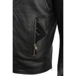 Milwaukee Leather MLM1515 Men’s Classic Beltless Black Leather Triple Stitched Motorcycle Biker Rider Jacket - Image 13
