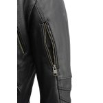 Milwaukee Leather MLM1515 Men’s Classic Beltless Black Leather Triple Stitched Motorcycle Biker Rider Jacket - Image 10
